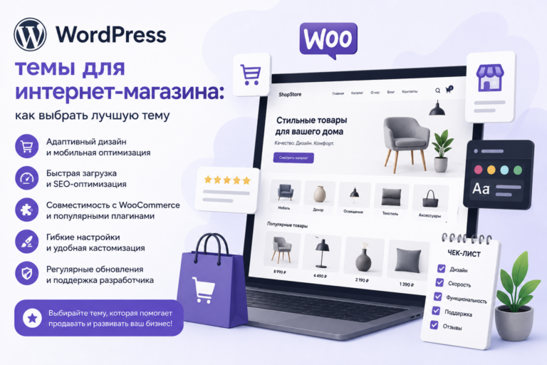 Темы WordPress для интернет-магазина